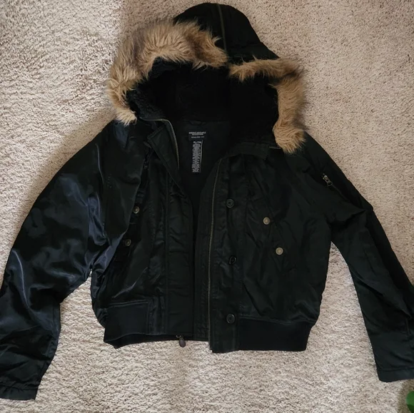 American Eagle Anorak Women's Jacket American Eagle Outfitters Size XLarge - Picture 4 of 8